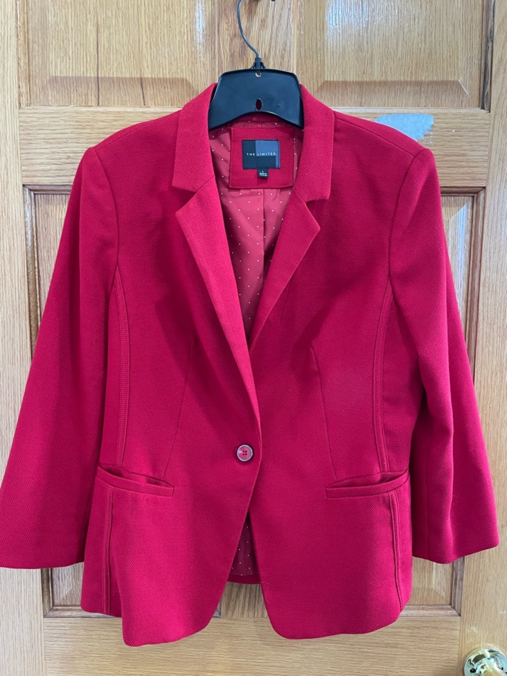 The Limited Red Blazer